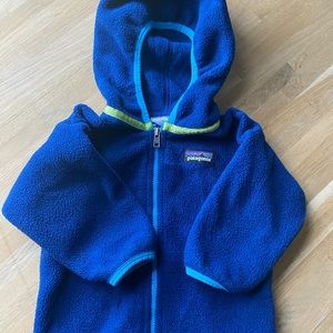 Baby Patagonia Fleece Jacket Size 3-6 Months